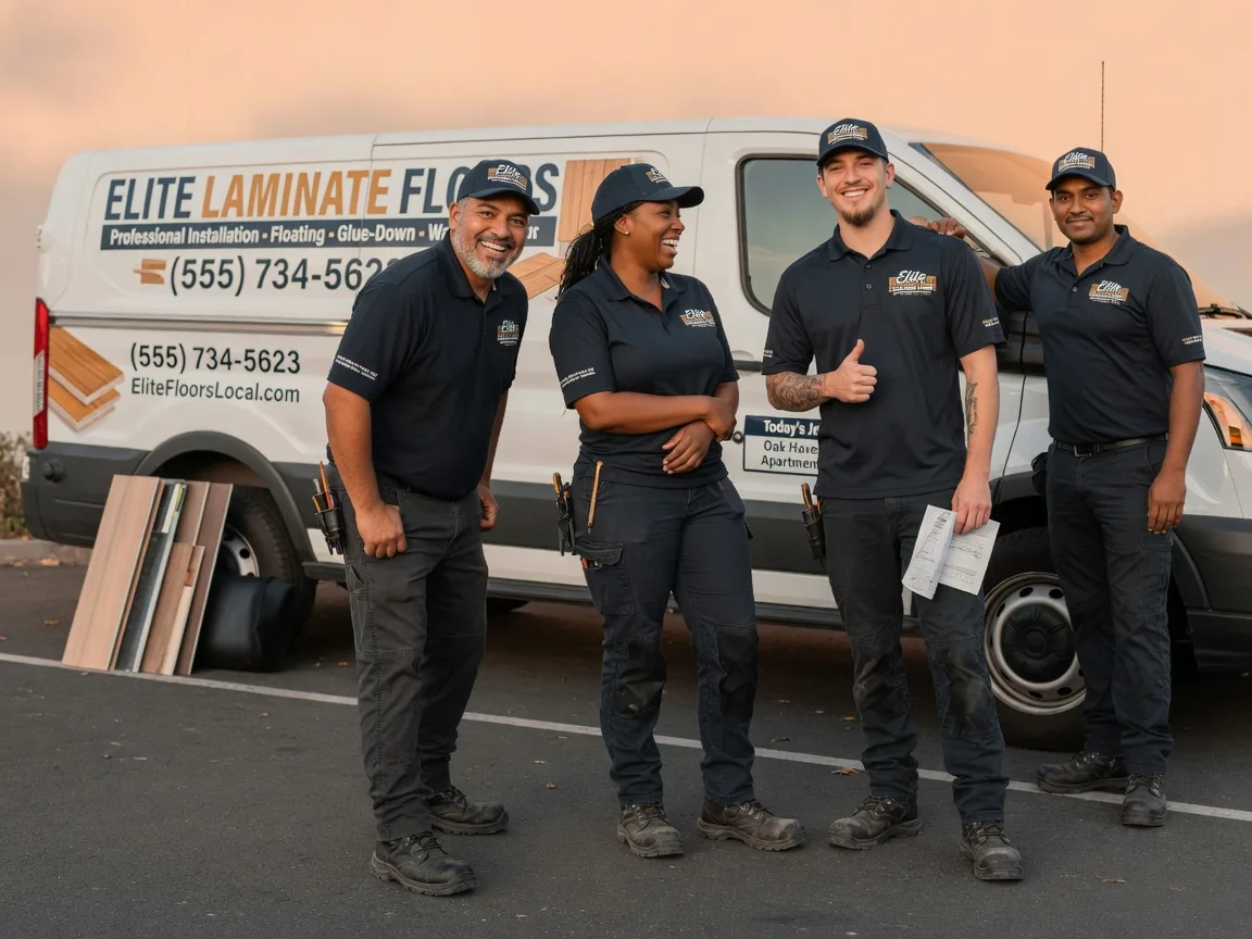 Laminate flooring installation company in Powderly, TX